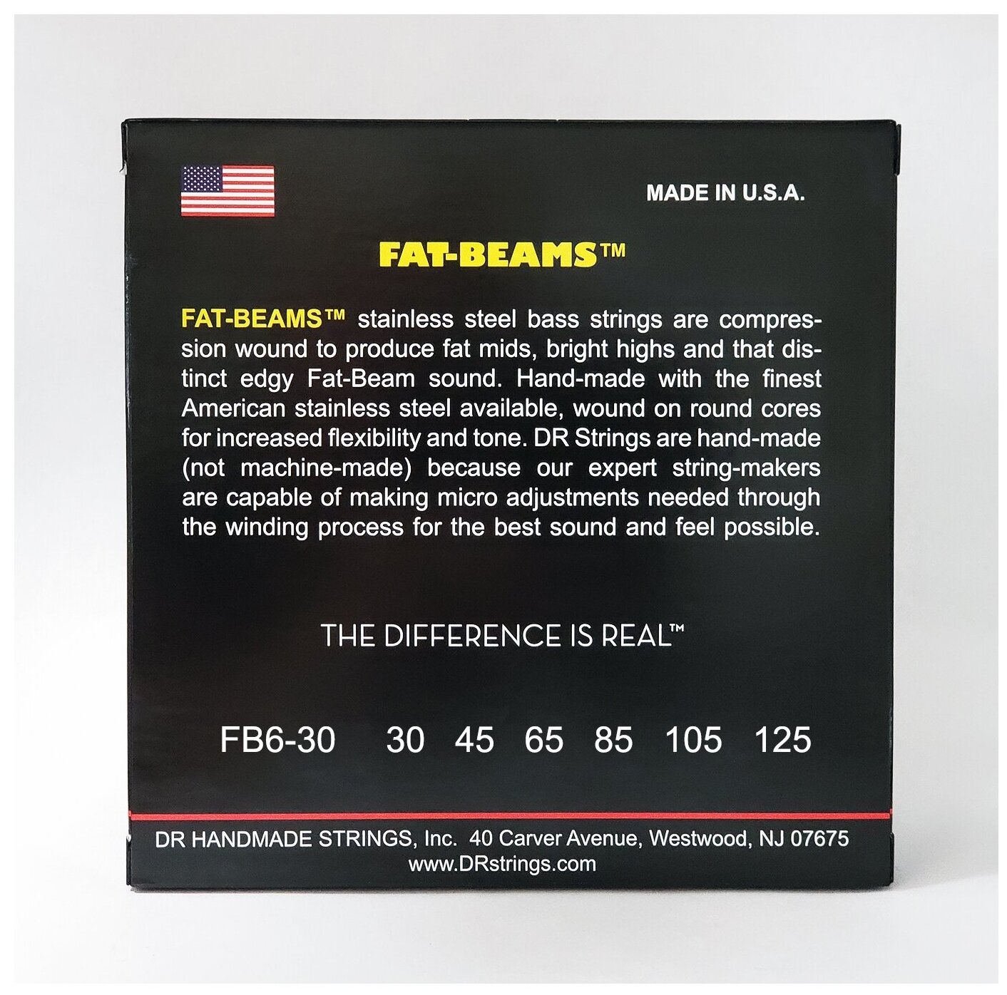 DR Strings FB6-30 FAT BEAM Струны для 6-струнной бас-гитары