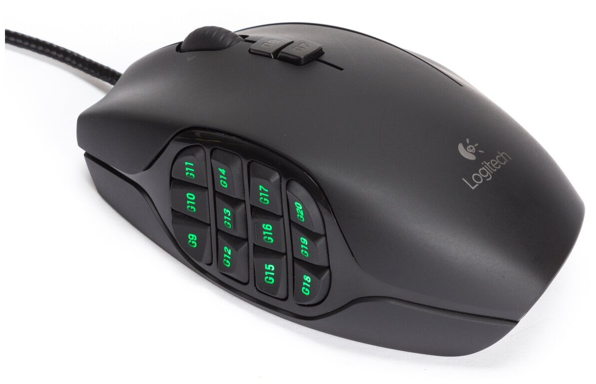 Игровая мышь Logitech G G600 MMO, черный