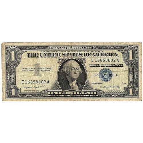 Доллар 1957 г. США 16858602