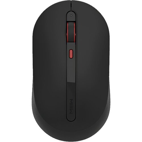 беспроводная мышь xiaomi miiiw wireless mute mouse black mwmm01 Беспроводная бесшумная мышь Xiaomi MIIIW Wireless Mouse Silent MWMM01, черная