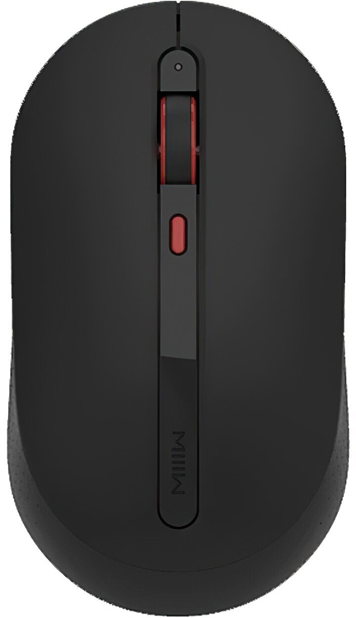 Беспроводная бесшумная мышь Xiaomi MIIIW Wireless Mouse Silent MWMM01 черная