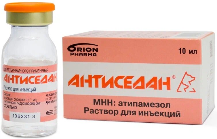 Раствор Orion Pharma Антиседан