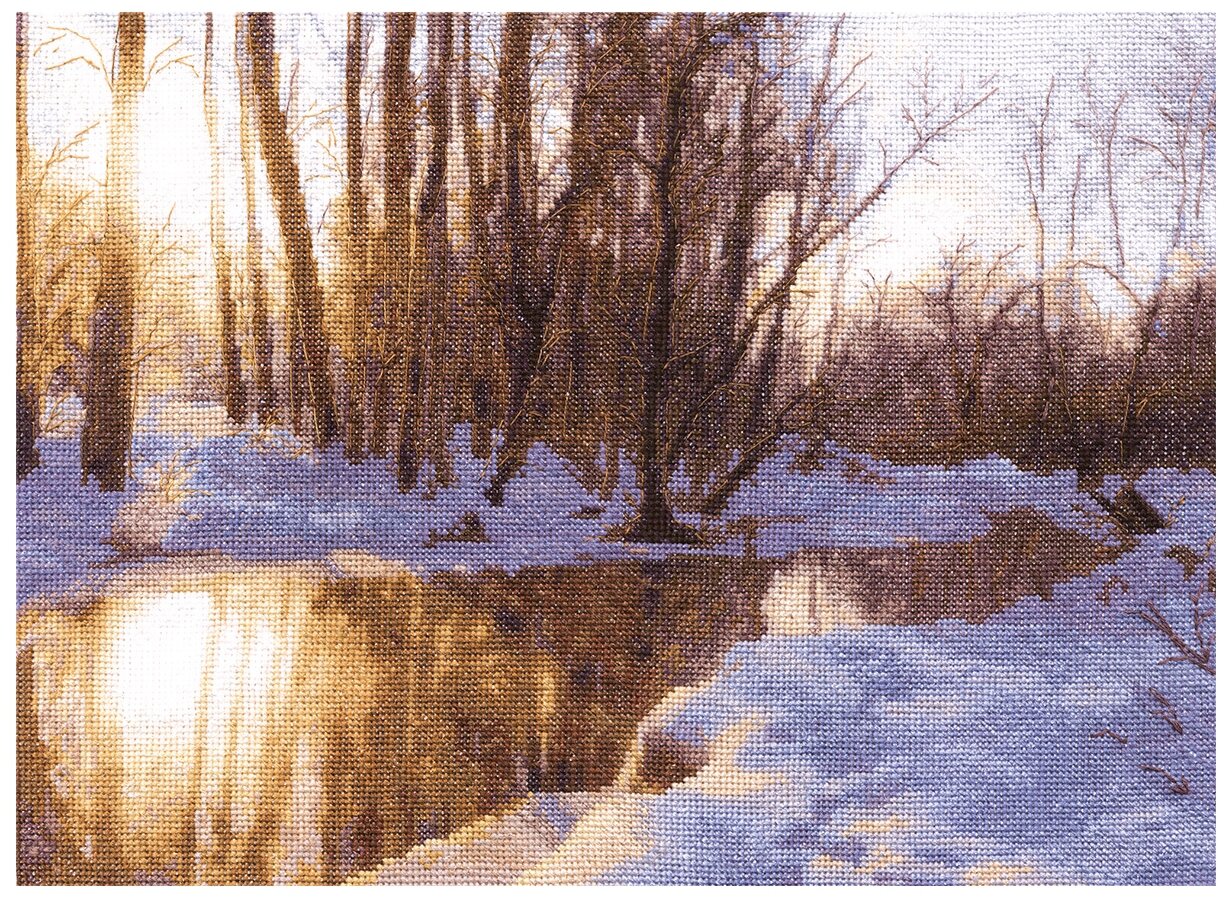 ПС-0885 "Яуза зимой" PANNA - фото №1