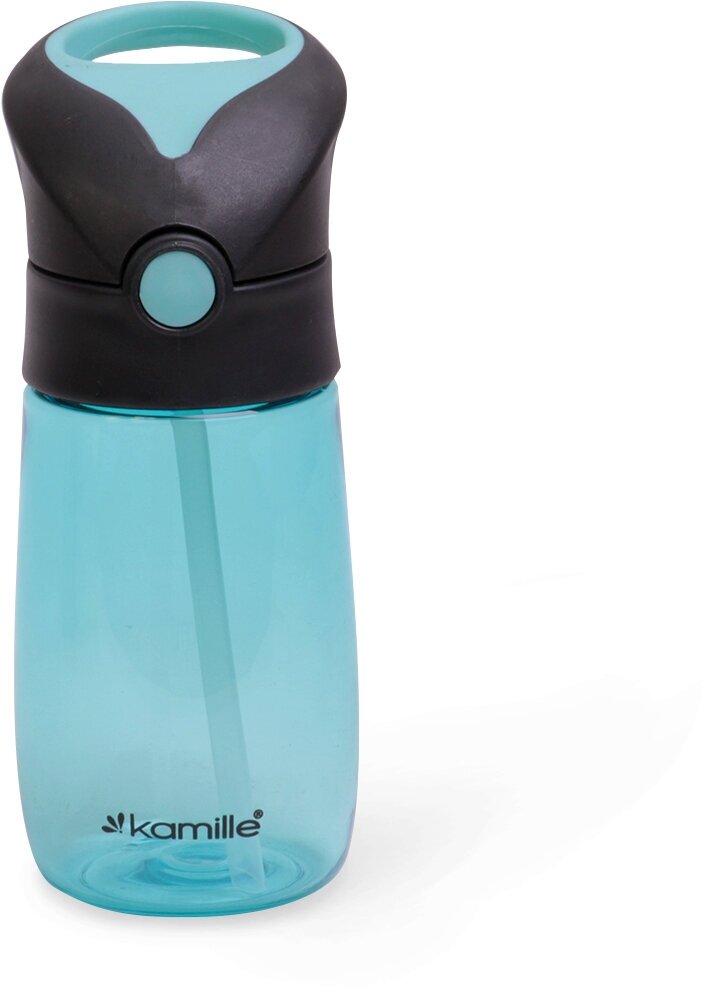 Бутылка для воды детская 350 мл. Kamille KM-2300 пластиковая (2300 / голубой)