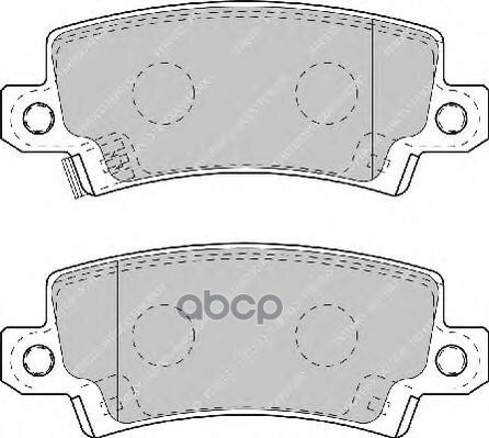 Колодки Торм. зад. Toyota Corolla 1.4-2.0/D4-D/Vvti 09/00-> Ferodo арт. FDB1574