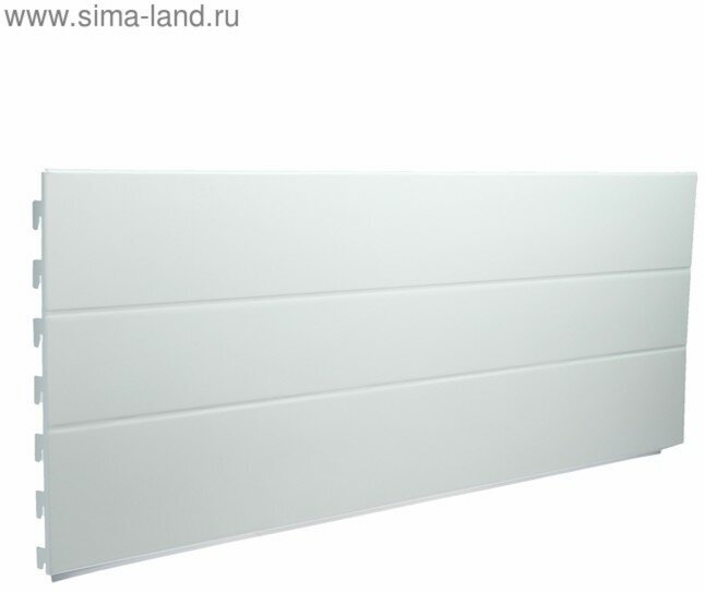 Панель для стеллажа 35x125 см цвет белый
