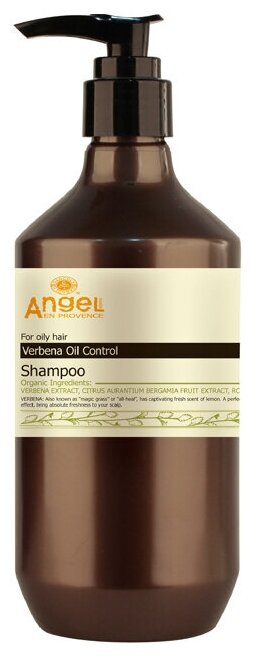 Angel Provence Шампунь для контроля жирности кожи головы с экстрактом Вербены Verbena Oil Control Shampoo, 250 мл