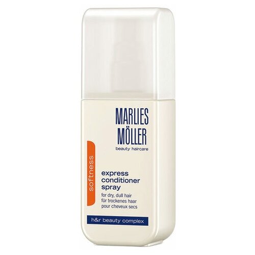 кондиционер для волос marlies moller pashmisilk silky milk conditioner 200 мл Marlies Moller несмываемый кондиционер-спрей Softness Express интенсивный для сухих и поврежденных волос, 125 мл