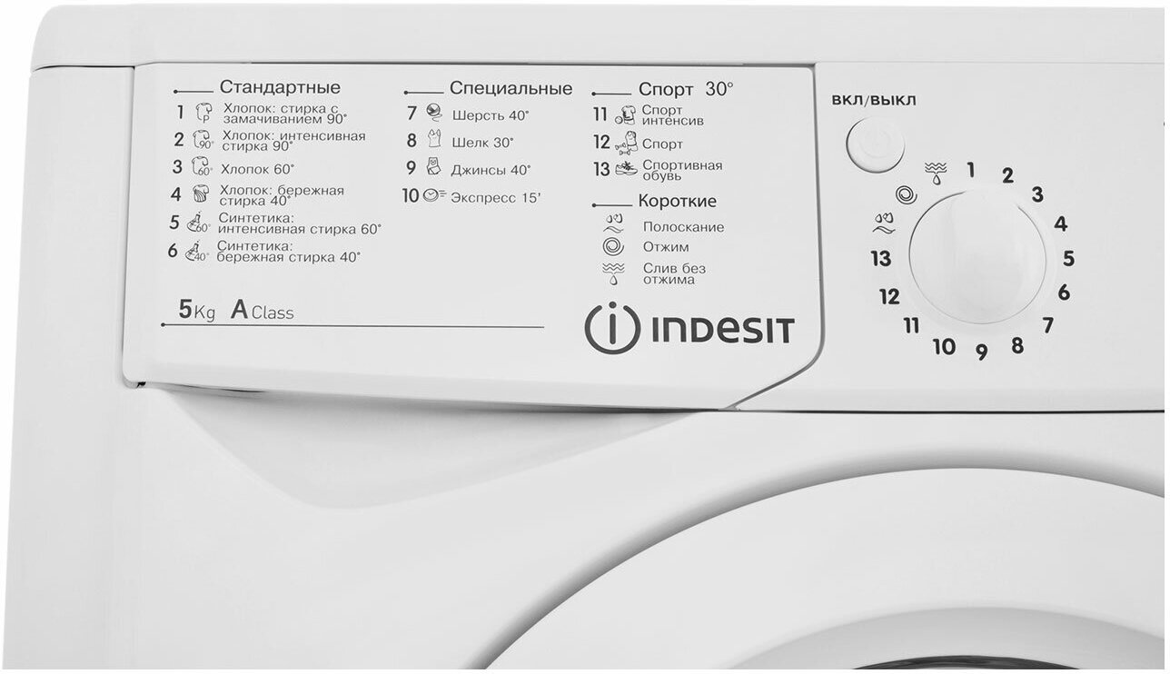 Стиральная машина Indesit - фото №14