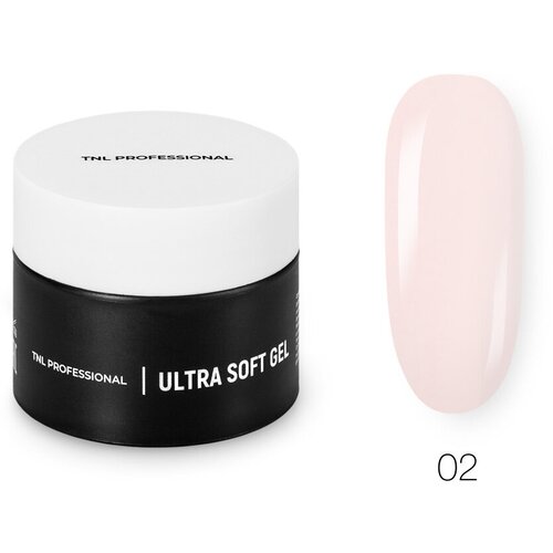 TNL ULTRA SOFT гель №02 камуфлирующий пастельный розовый 15 МЛ