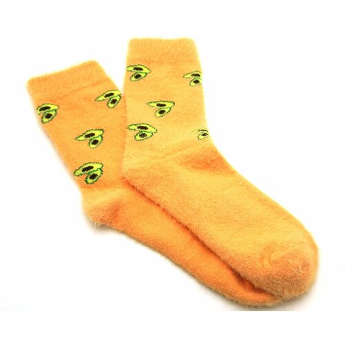 Носки , размер 37/41, оранжевый теплые носки женские авокадо