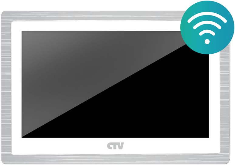 CTV-M5102 White Монитор видеодомофона с Wi-Fi