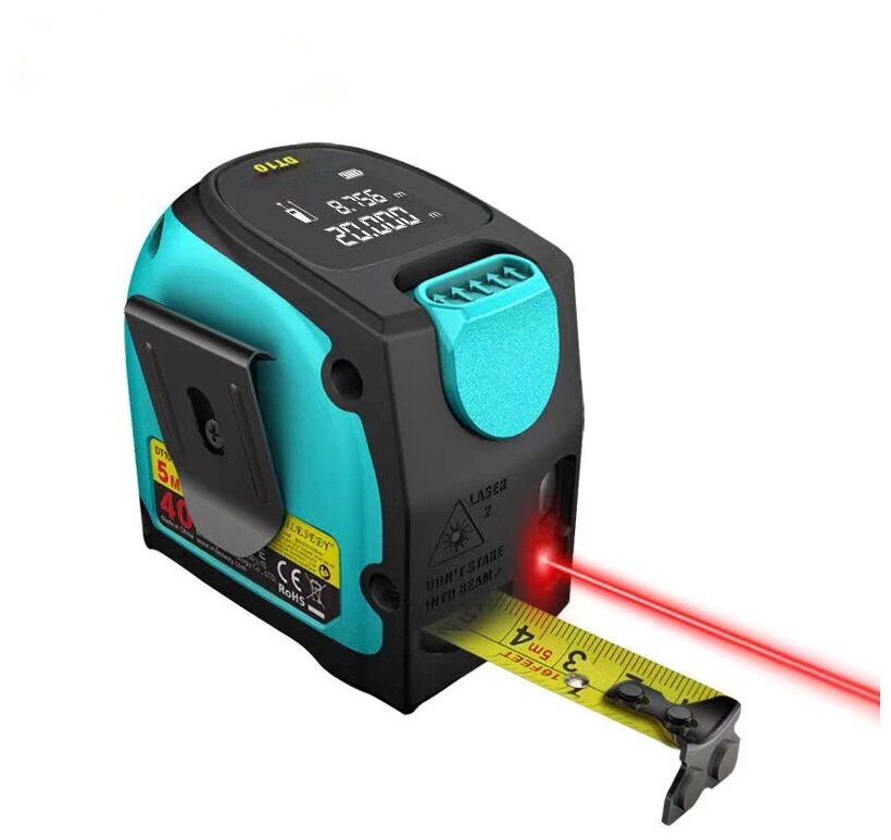 Лазерная измерительная лента Laser Distance Measuring Tape DT10