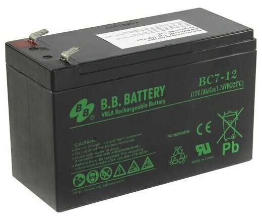 Батарея для ИБП B B Battery BC 7-12