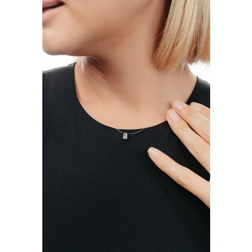 Колье, серебро, 925 проба, длина 40 см.