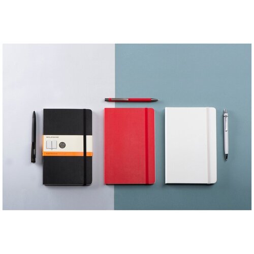 Подарочный набор Moleskine Amelie с блокнотом А5 Soft и ручкой, красный