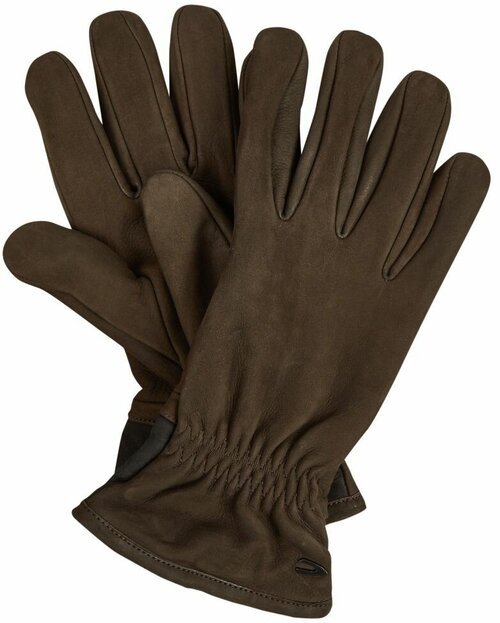 Мужские перчатки Leather Gloves 408260-8G26 темно-коричневый 52/L