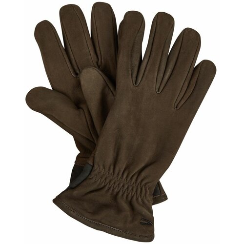 фото Мужские перчатки leather gloves 408260-8g26 темно-коричневый 52/l camel active