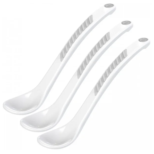 Ложки для кормления Twistshake (Feeding Spoon) в наборе из 3 шт. Белый (White). Возраст 4+m. Арт. 78187