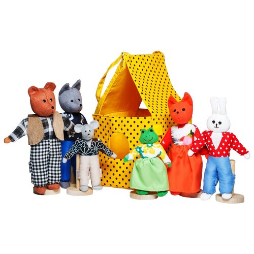 Театр шагающий Теремок с домиком