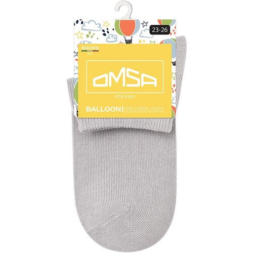 Носки Omsa размер 27-30(16-18), серый носки omsa 6 пар размер 27 30 16 18 серый