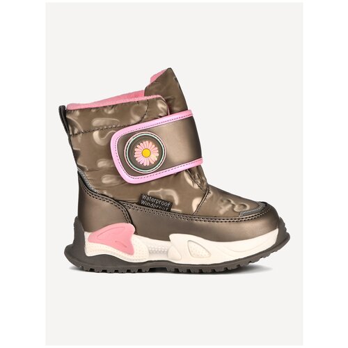 фото Ботинки зимние tom&miki, ж цвет серый, размер 23