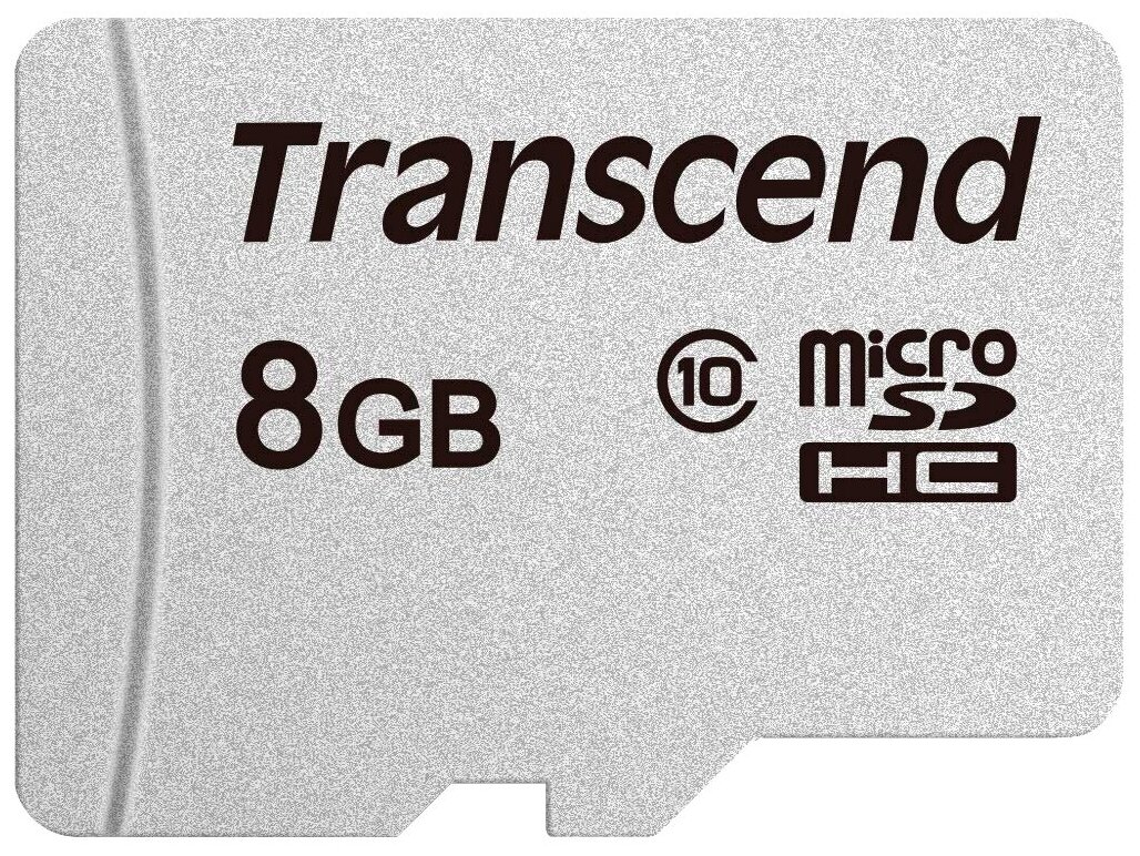 Micro SecureDigital 8Gb Transcend Ts8gusd300s MicroSDHC Class 10 Uhs-i .