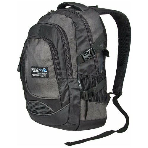 фото Городской рюкзак polar 38249 18, серый, черный
