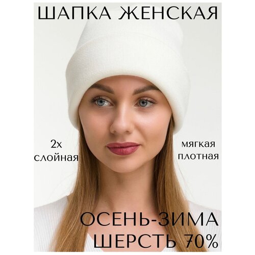 фото Шапка женская зимняя черная easycap