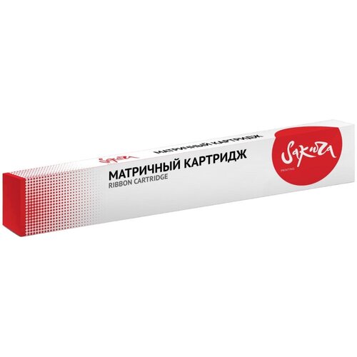 2 шт картридж матричный sakura c13s015086ba черный 8000000 знаков для epson src13s015086ba Картридж матричный SAKURA C13S015086BA чер. для EPSON LQ1200K/2170/2080