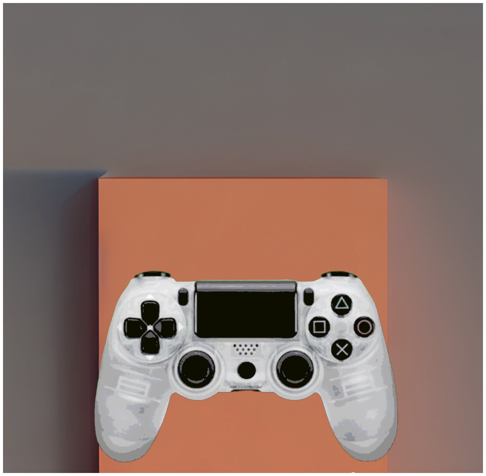 Беспроводной геймпад Bluetooth Wireless Controller/ джойстик плэйстейшн /white