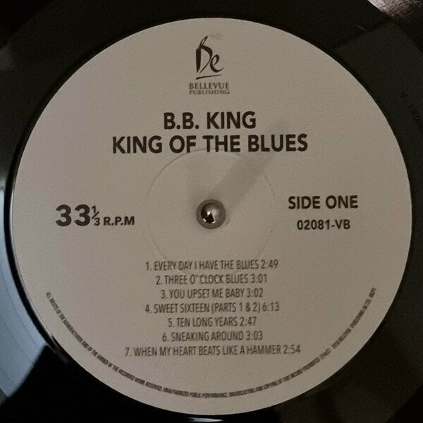 Виниловая пластинка B.B. King. The King Of The Blues (LP)