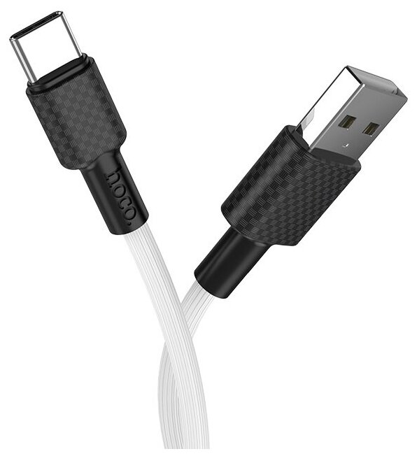 Кабель USB2.0 Cm-Am Hoco X29 2А White, белый - 1 метр