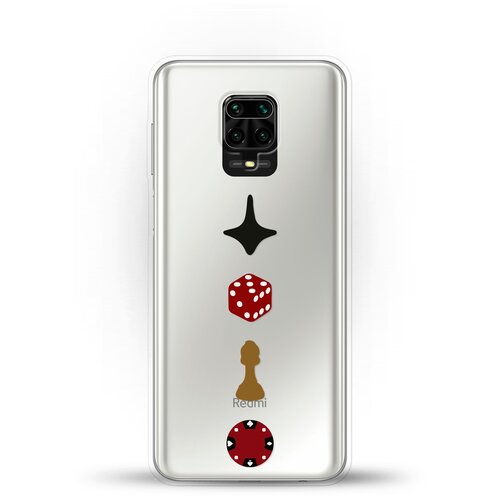 фото Силиконовый чехол начало на xiaomi redmi note 9s andy & paul