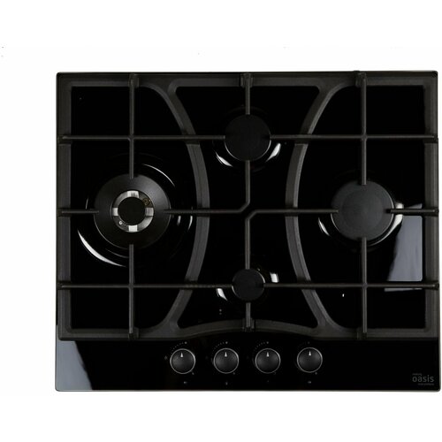 Поверхность газовая making OASIS everywhere P-GBTT черный ромб стекло чугун WOK гк 2301000₽