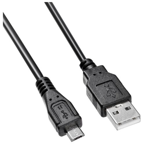 Кабель Buro USB - microUSB (MICROUSB2.0), 1.5 м, черный кабель buro reversible bhp microusb 1m usb m micro usb m 1м черный