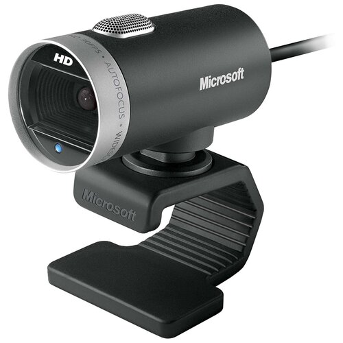 Веб-камера Microsoft LifeCam Cinema, черный веб камера microsoft lifecam studio черный серый