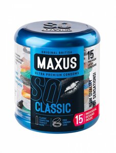 MAXUS Classic condoms Презервативы Классические 15 шт.