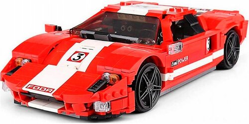 10001 MOULD KING Ford GT Красный Фантом