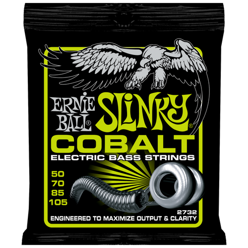 фото Ernie ball 2732 струны для бас-гитары cobalt bass regular slinky