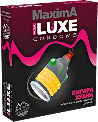 Luxe MAXIMA Презерватив Сигара Хуана 1шт.