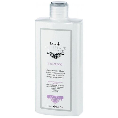 NOOK DIFFERENCE HAIR CARE Шампунь успокаивающий для чувствительной кожи головы Ph 5,5 1000 мл