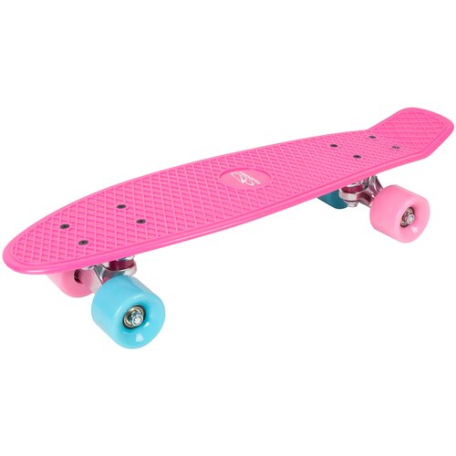 скейтборды hudora скейтборд retro с подсветкой Скейтборд HUDORA Retro Skate Wonders, rosa (12152)