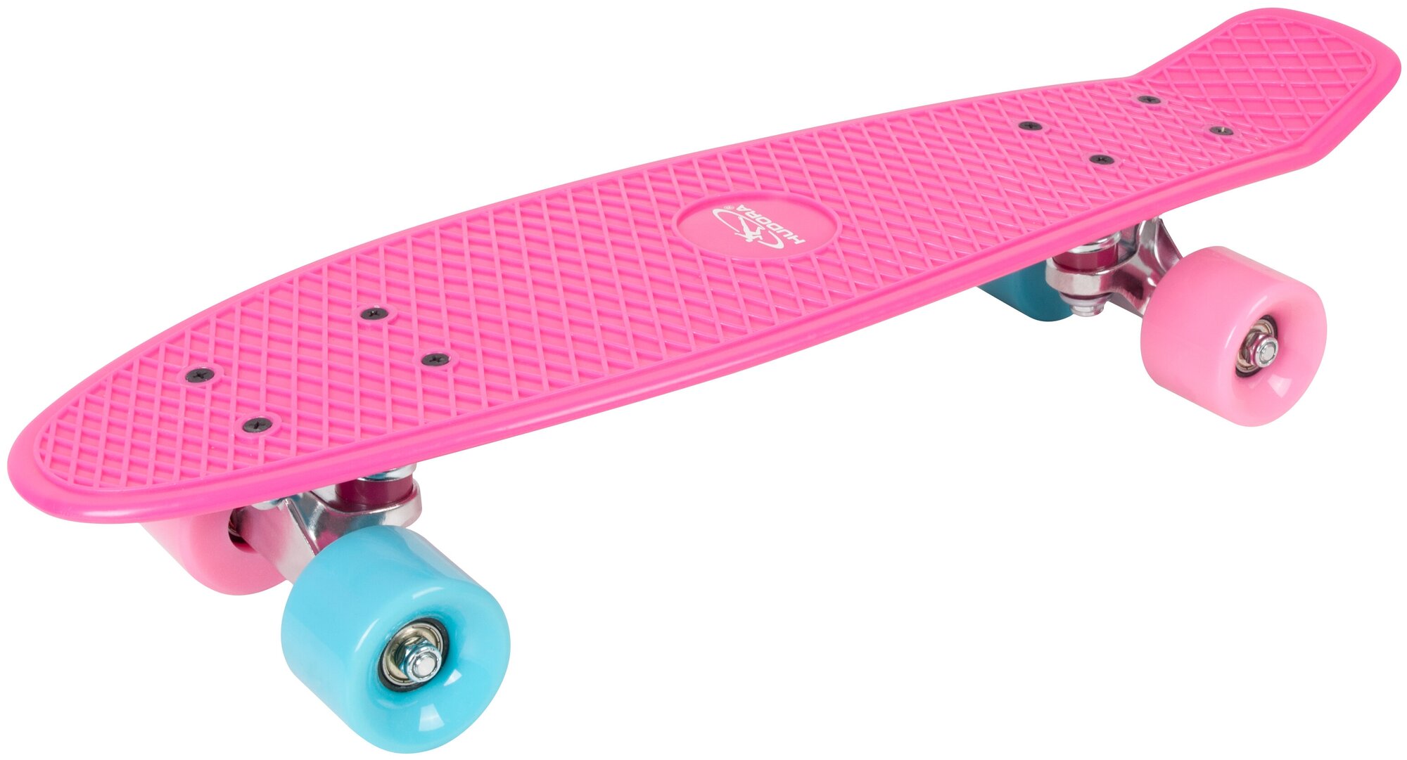 Скейтборд HUDORA Retro Skate Wonders, rosa (12152)