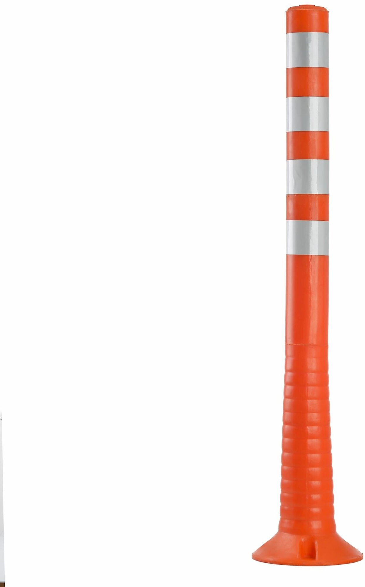 Парковочный упругий, сигнальный столбик 1000 мм, оранжевый