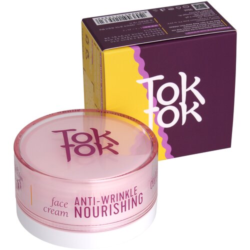 TokTok Anti-Wrinkle Nourishing Face Cream Питательный крем для кожи лица против морщин с пептидным комплексом