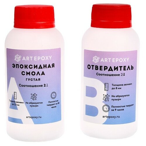 ArtEpoxy Эпоксидная смола для творчества, Густая, 150 г, ArtEpoxy