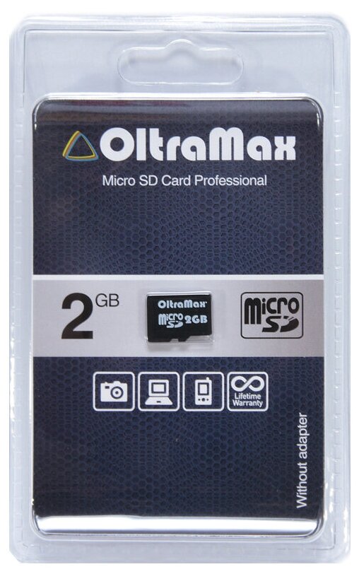 Карта памяти OltraMax microSD 2 ГБ - фотография № 6