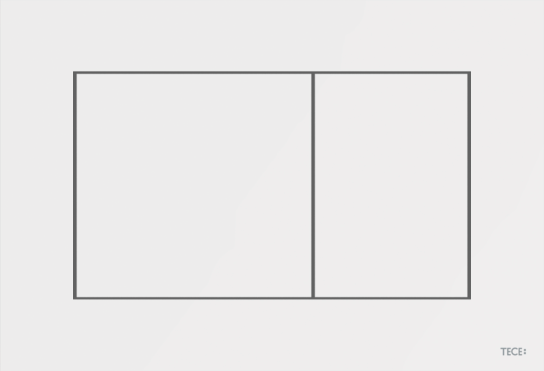 Клавиша смыва Tece Now 9240400 белая