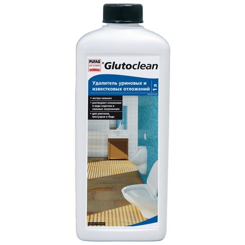 Пуфас Glutoclean N376 Удалитель уриновых и известковых отложений (1л) Gl.Urin U.Kalk Entferner